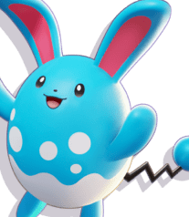 Combattant Azumarill sur Pokémon UNITE