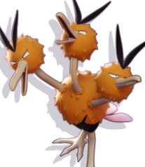 Combattant Dodrio sur Pokémon UNITE