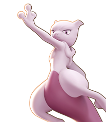 Combattant Méga-Mewtwo X sur Pokémon UNITE