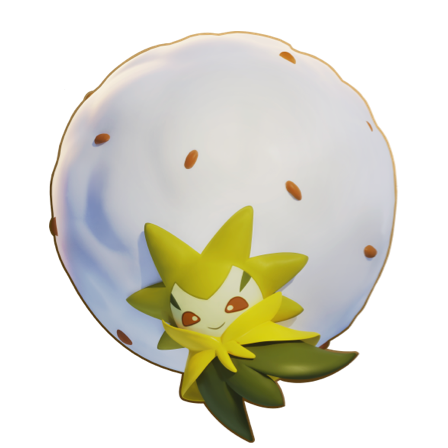 Modèle de Blancoton - Fiche Pokédex Pokémon UNITE