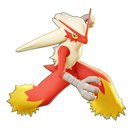 Modèle de Braségali - Fiche Pokédex Pokémon UNITE