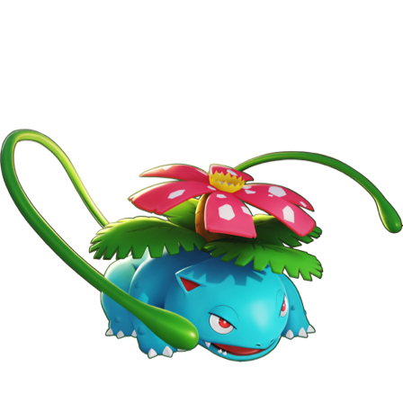 Modèle de Florizarre - Fiche Pokédex Pokémon UNITE