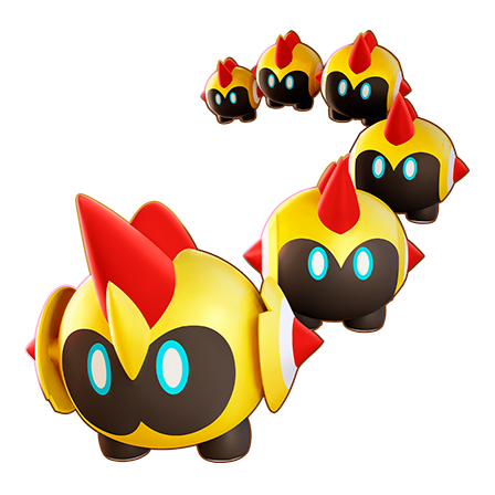Modèle de Hexadron - Fiche Pokédex Pokémon UNITE