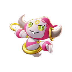 Modèle de Hoopa - Fiche Pokédex Pokémon UNITE