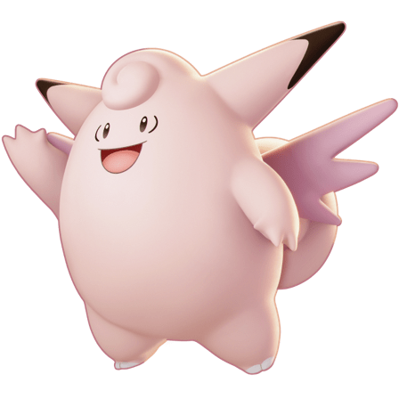 Modèle de Mélodelfe - Fiche Pokédex Pokémon UNITE
