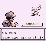 Mew dans Pokémon Rouge et Bleu