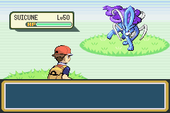 Capturer Suicune Pokémon Rouge Feu et Pokémon Vert Feuille