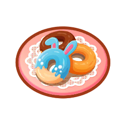 Pokémon Sleep - Plats - Donuts au Soja Coloforce