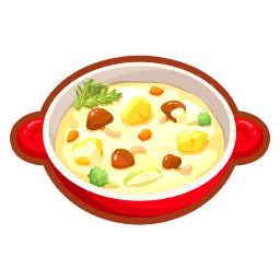 Pokémon Sleep - Plats - Potage Fondant aux Pommes de Terre