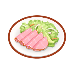 Pokémon Sleep - Plats - Salade au Jambon Végétal