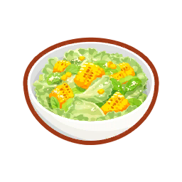 Pokémon Sleep - Plats - Salade au Maïs « Furie »