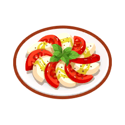 Pokémon Sleep - Plats - Salade Mozzarella di Meumeufala