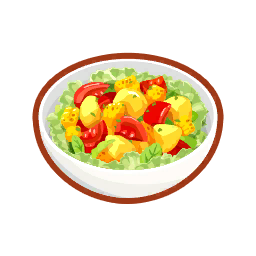 Pokémon Sleep - Plats - Salade Vertepousse