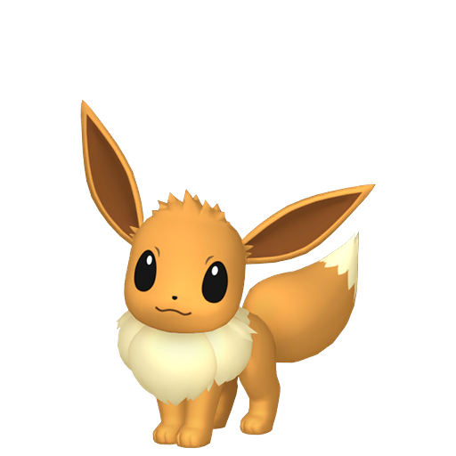 Fiche de Évoli / Eevee / イーブイ - Pokédex 