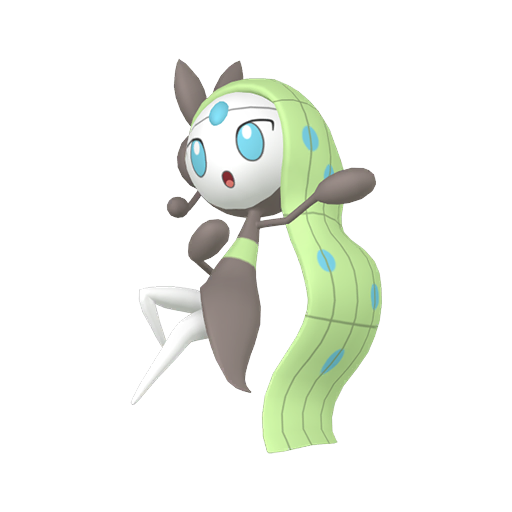 Artwork de Meloetta