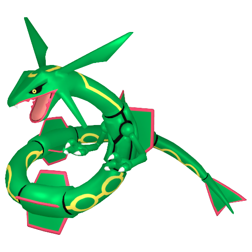 Artwork de Rayquaza