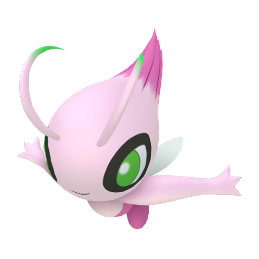 Artwork shiny de Celebi - Pokédex