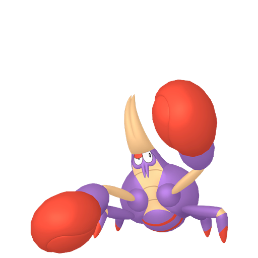 Artwork shiny de Crabagarre - Pokédex