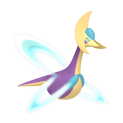 Artwork shiny de Cresselia - Pokédex