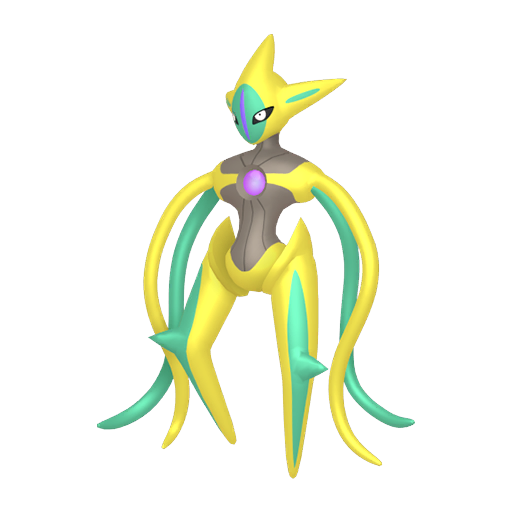 Artwork shiny de Deoxys - Pokédex