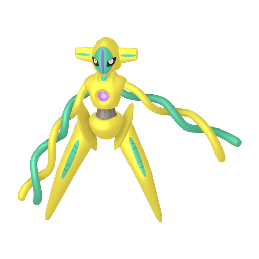 Artwork shiny de Deoxys - Pokédex