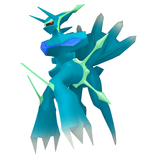 Artwork shiny de Dialga - Pokédex