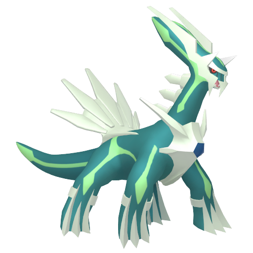 Artwork shiny de Dialga - Pokédex