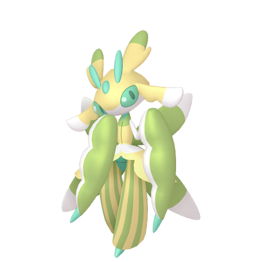 Artwork shiny de Floramantis - Pokédex