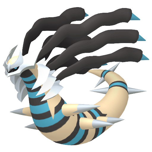 Artwork shiny de Giratina - Pokédex