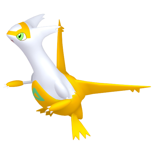 Artwork shiny de Latias - Pokédex