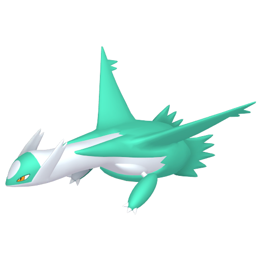 Artwork shiny de Latios - Pokédex