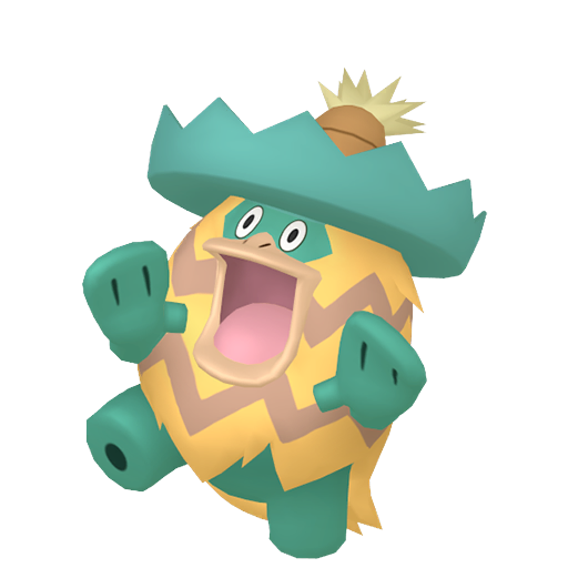 Artwork shiny de Ludicolo - Pokédex