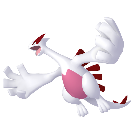 Artwork shiny de Lugia - Pokédex