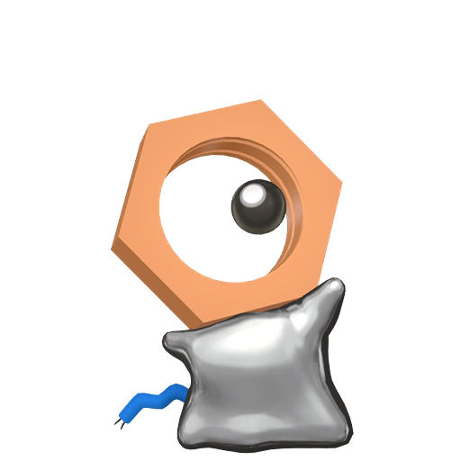 Artwork shiny de Meltan - Pokédex