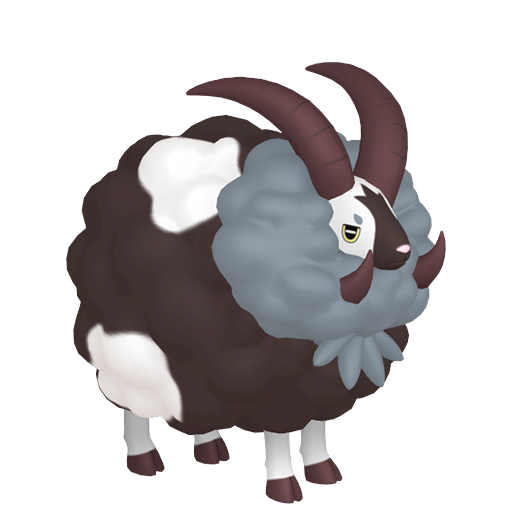 Artwork shiny de Moumouflon - Pokédex