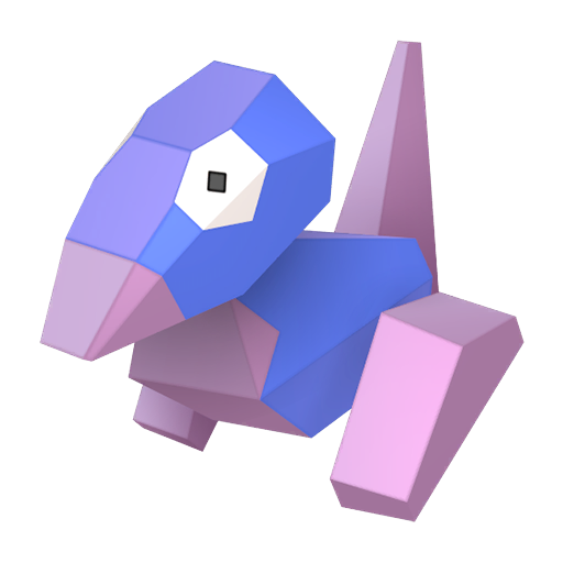 Artwork shiny de Porygon - Pokédex