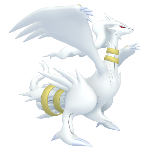 Artwork shiny de Reshiram - Pokédex