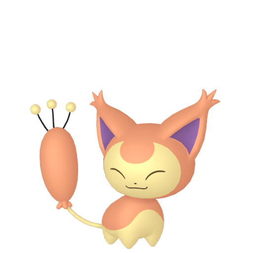 Artwork shiny de Skitty - Pokédex