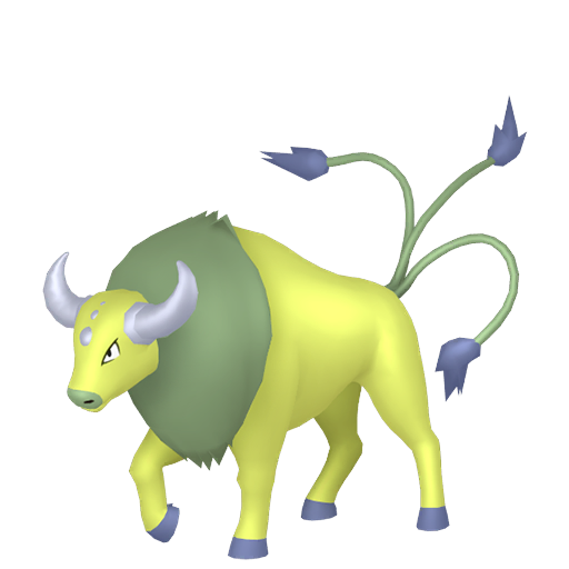 Artwork shiny de Tauros - Pokédex