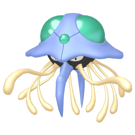 Artwork shiny de Tentacruel - Pokédex