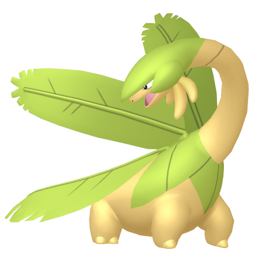 Artwork shiny de Tropius - Pokédex