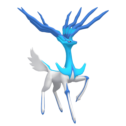 Artwork shiny de Xerneas - Pokédex