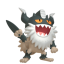 Fiche Pokédex de Berserkatt