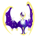 Modèle de Lunala - Fiche Pokédex