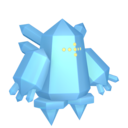 Modèle de Regice - Fiche Pokédex