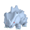 Modèle de Rhinocorne - Fiche Pokédex