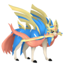 Fiche Pokédex de Zacian