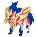 Fiche Pokédex de Zamazenta