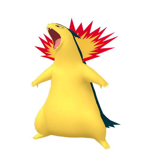 Artwork de Typhlosion