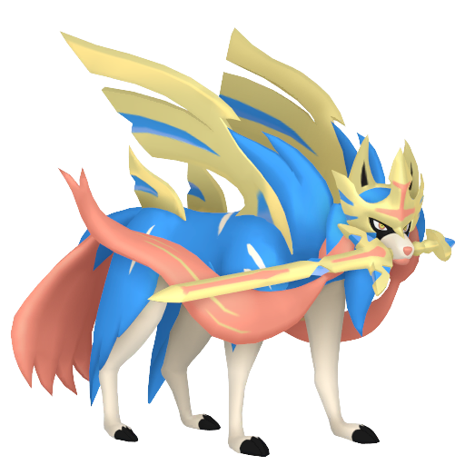 Artwork de Zacian